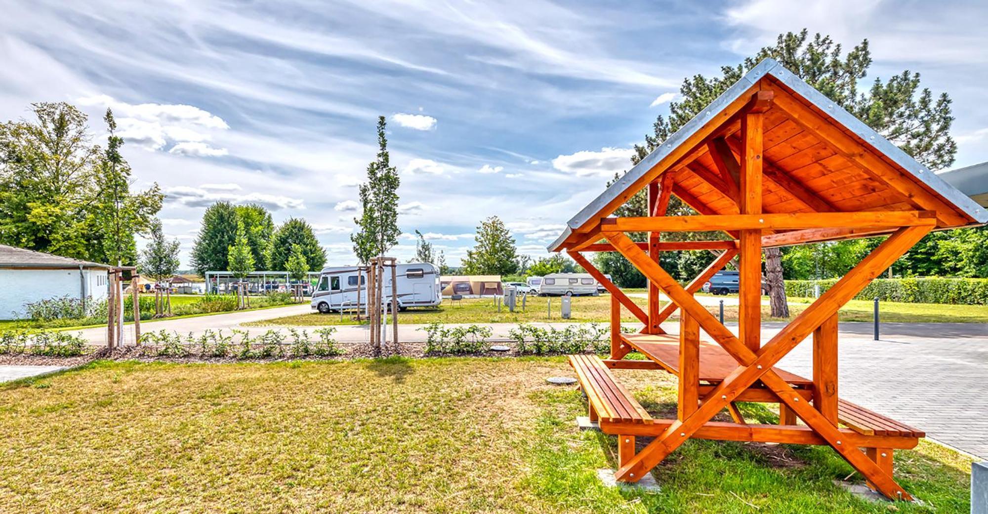 Ferienwohnung Stroamcamp Schwedt/Oder Exterior foto
